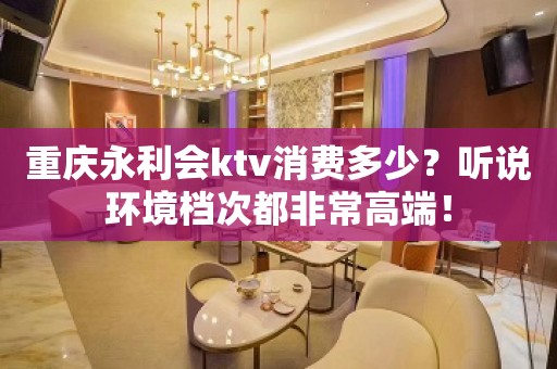 重庆永利会ktv消费多少？听说环境档次都非常高端！