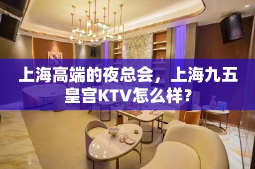 上海高端的夜总会，上海九五皇宫KTV怎么样？