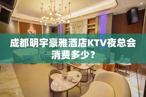 成都明宇豪雅酒店KTV夜总会消费多少？